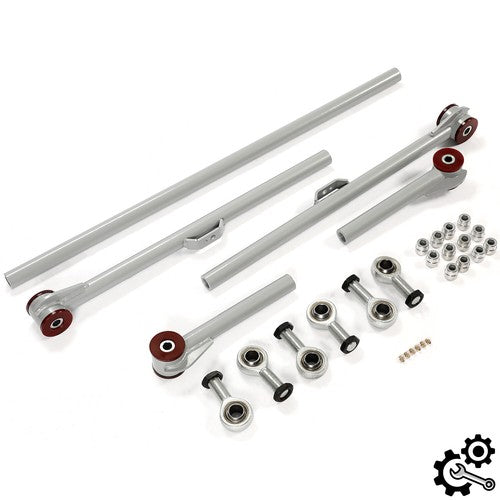 Solid Spare Rear Upper Lower Track Bar Control Arm 2-4" Lift Kit For Toyota FJ Cruiser 03-09