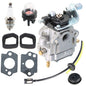 Solid Spare RLT26CDSN Carburetor Kit For Ryobi Homelite HlT25CNB Trimmers With Spark Plug
