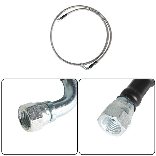Solid Spare For Dodge Ram 3500 2003 04-07 5.9L L6 48RE Transmission Cooler Hoses Lines Kit
