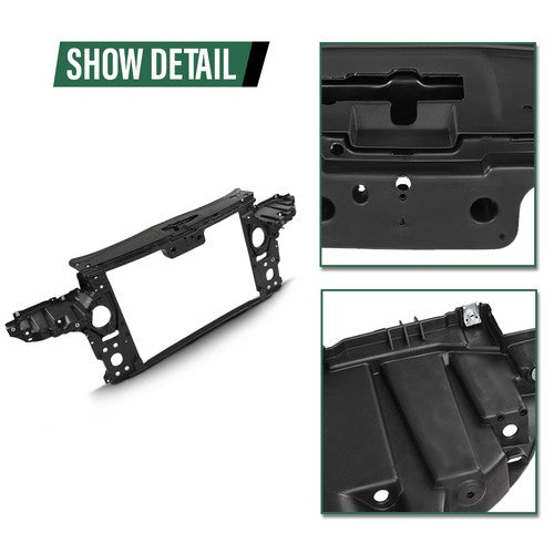 Solid Spare Fit For 2003-2010 Porsche Cayenne Radiator Support Frame Bracket 95550559402