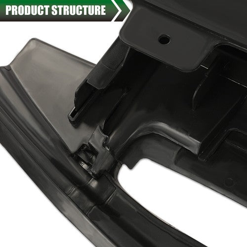 Solid Spare Fit For 11-14 Chevrolet Cruze #GM1224100 Black Radiator Support Bracket Cover