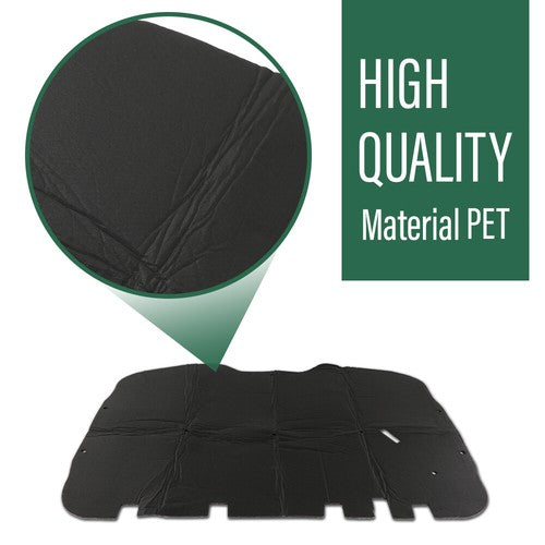 Solid Spare Fit For 2000-2006 Chevy Tahoe Suburban Hood Insulation Pad Heat Blanket & Clips