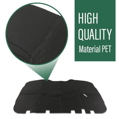 Solid Spare Fit For 2000-2006 Chevy Tahoe Suburban Hood Insulation Pad Heat Blanket & Clips