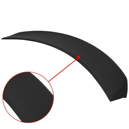 Solid Spare For 2011-2023 Chrysler 300 300S MATTE BLACK Trunk Rear Spoiler Wing Lip