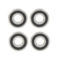 Solid Spare 4Pcs 63/32-2RS Bearings 32×75×20mm Double Rubber Seals Deep Groove Ball Bearing