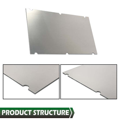 Solid Spare Fit For 2008-2014 Polaris RZR RZR-S 800 3/16" Aluminum Skid Plate Heavy Duty