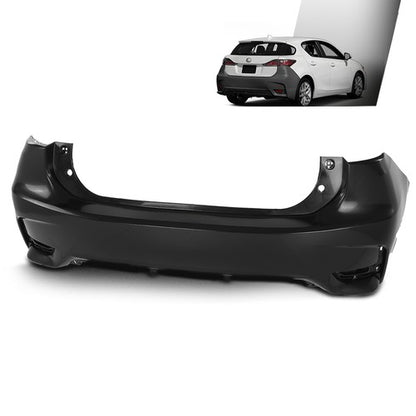 Solid Spare Rear Bumper Cover w/o Sensor Holes Fit For 2014-2017 Lexus CT200h 5215976904