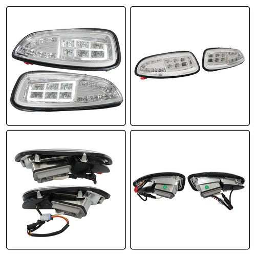 Solid Spare LED Light Kit LED Headlights / LED Tail Lights For 2016+ EZGO RXV Golf Cart