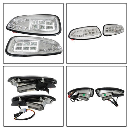 Solid Spare LED Light Kit LED Headlights / LED Tail Lights For 2016+ EZGO RXV Golf Cart