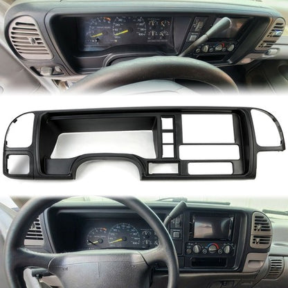 Solid Spare Car Radio Stereo Double Din Dash Kit Panel Wire Harness FOR 95-02 GMC Truck SUV