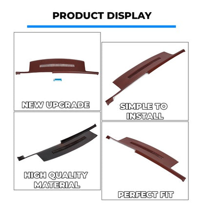 Solid Spare Dash Cover Cap Garnet For 88-94 Chevy GMC Pickup Blazer Suburban
