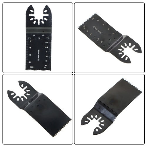 Solid Spare 30-90mm Quick Release Oscillating Tool Blades Professional Universal 100 Pcs