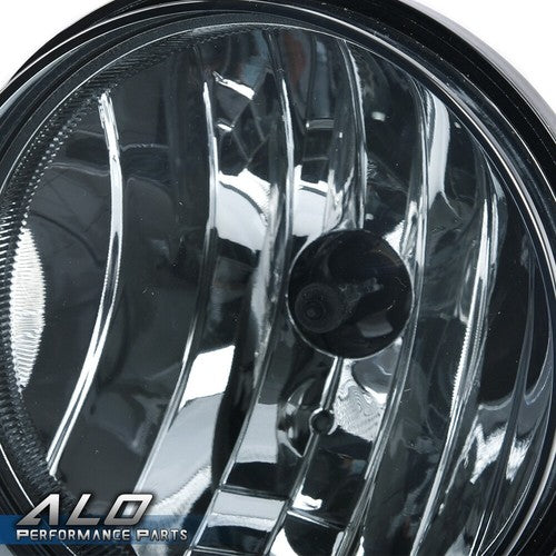 Solid Spare Fit For 07-13 GMC Sierra Smoke Bumper Fog Lights Driving Lamps Left+Right