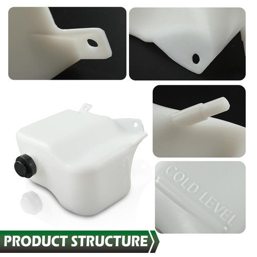 Solid Spare Fit For 1981-87 Chevy GMC C/K GM Truck Overflow Radiator Tank Bottle w/ Cap