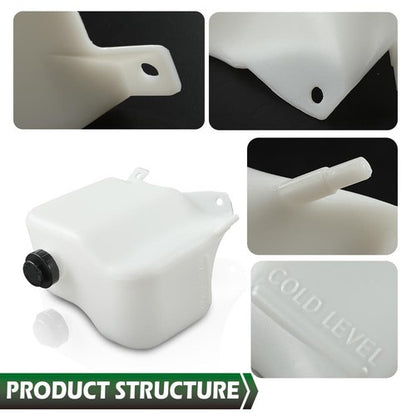 Solid Spare Fit For 1981-87 Chevy GMC C/K GM Truck Overflow Radiator Tank Bottle w/ Cap