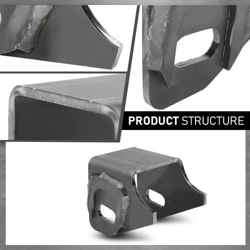 Solid Spare Lower Control Arm Mounts Fit For 1984-2006 Jeep Wrangler Cherokee Comanche
