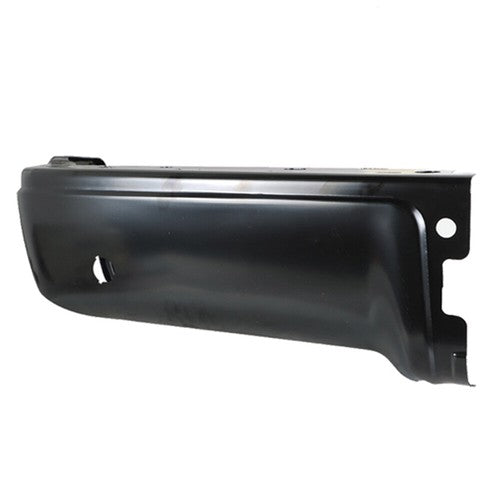 Solid Spare Left Rear Bumper End For Ford F-150 2009-2014 W/Sensor Holes Primered Black