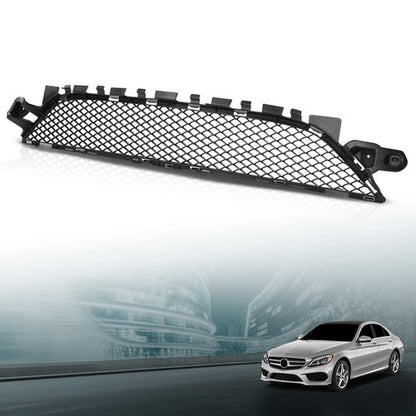 Solid Spare Front Center Bumper Grille Fit For Mercedes-Benz C300 C400 C450 AMG MB1036143