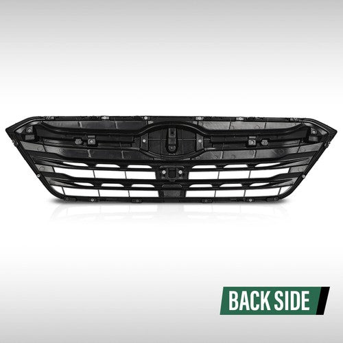 Solid Spare Fit For 20-22 Subaru Outback Front Bumper Upper Grille Black 91121AN08A
