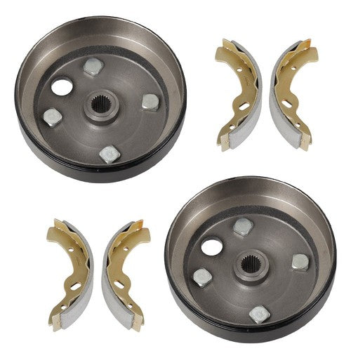 Solid Spare Rear Brake hub Drums Brake Shoe Kit For EZGO TXT Electric Golf Cart 96+ 70795G01