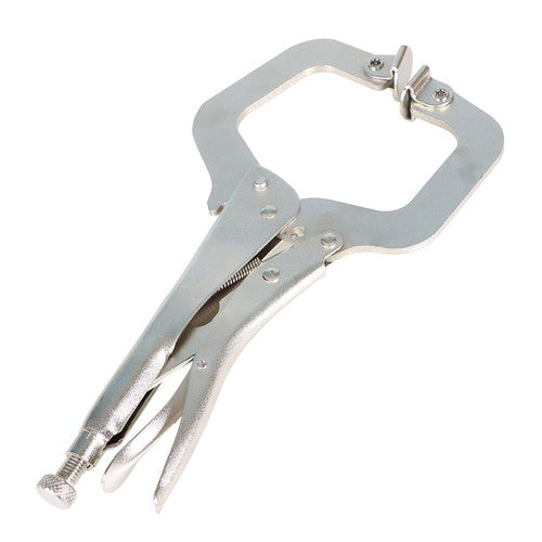 Solid Spare 10Pcs 11" Swivel Pad Locking C-Clamp Locking Pliers With Entrained Rotary Gasket