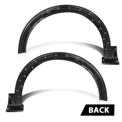 Solid Spare Fender Flares Trim 1Pair Fit For 2020-2024 Ford Explorer Front Left & Right Side