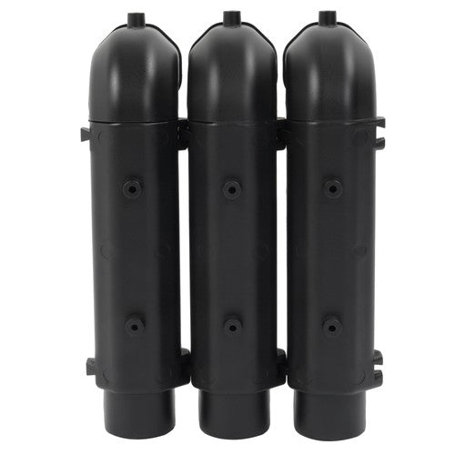 Solid Spare For CF Moto CForce 600 Touring 2020 2021 2022 2023 ATV Black Riser Snorkel Kit