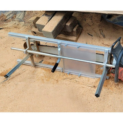 Solid Spare Chainsaw Mill Kit 14"-36" Portable Guide Bar Aluminum Planking Lumber Cutting