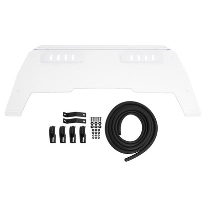 Solid Spare Plastic Panel Window For Arctic Cat Wildcat 12-19 Clear Rear Vented Windshield