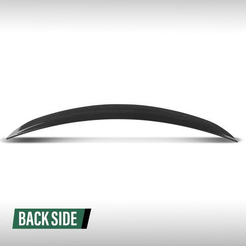 Solid Spare Rear Trunk Spoiler Wing MP Style Carbon Look Fit For 05-11 BMW E90 3-Series M3