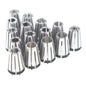 Solid Spare 15Pcs ER11 Spring Collet Set 1/16"-3/4" For CNC Super Precision Milling Tool