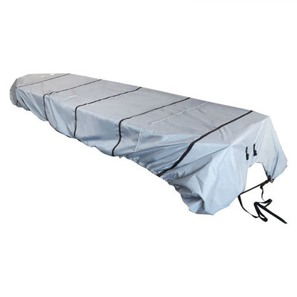 Solid Spare 1PCS Grey 210D Jon Boat Cover 12ft×56inch Water Proof Trailerable For Jon Boat