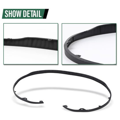 Solid Spare Fit For 2014-2016 Hyundai Elantra Air Dam Deflector Lower Valance Apron Front