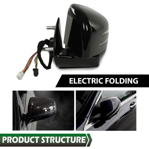 Solid Spare Rear View Side Mirror Assembly Set Fit For 2005-11 Mercedes Benz W164 X164 ML GL