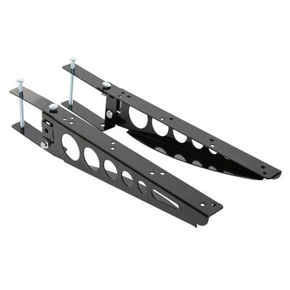 Solid Spare Pair RV 4" Square Rear Bumper Mounting Cargo Carrier Box Support Arms Bracket