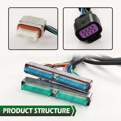 Solid Spare Fit For 2003-2007 LS Vortec Standalone Wiring Harness Drive By Wire w/ 4L60E New