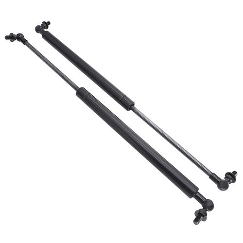 Solid Spare 2Pcs NEW Hood Gas Struts Black Metal For Lexus GX470 2003-2009 4Dr Hood
