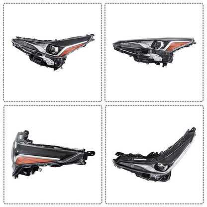 Solid Spare Headlight Assembly Fit For Toyota Prius 2019 2020 2021 2022 Left Clear Lens LED