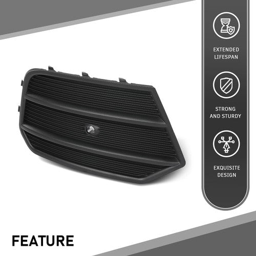 Solid Spare Fit For 2016-2018 Audi Q3 Front Right Side Lower Bumper Cover Grille AU1039135
