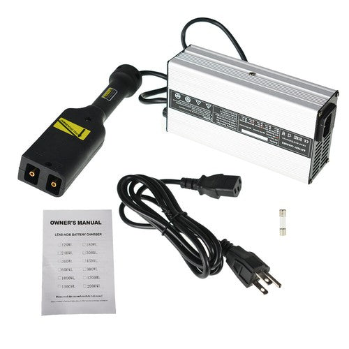 Solid Spare 36V Powerwise 36 Volt Battery Charger "D" Style For EZ-GO TXT Medalist Golf Cart