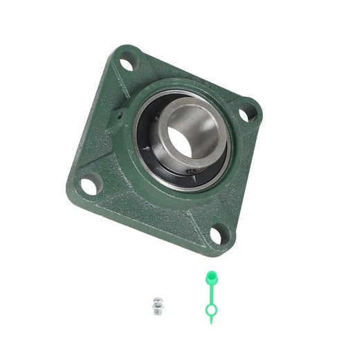 Solid Spare 10PC UCF208-24 Pillow Block Flange Bearing 1-1/2" Bore 4 Bolt Solid Base