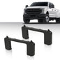 Solid Spare Fit For 2017-2022 Ford Super Duty XL XLT Front Bumper Tow Hook Bolt Cover Cap
