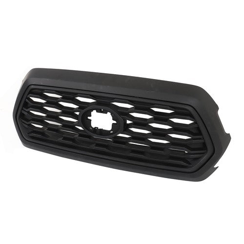 Solid Spare Replacement Front Bumper Upper Grille Matte Black For Toyota Tacoma 2016-2022