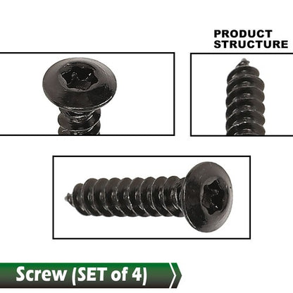 Solid Spare Fit For 05-13 C6 Corvette Tail Light Lens Upper to Bumper Screws Kit 4pcs