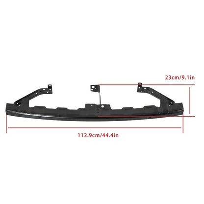 Solid Spare For Nissan Titan 2017-19 Front Upper Bumper Cover Support Rail Replacement Parts