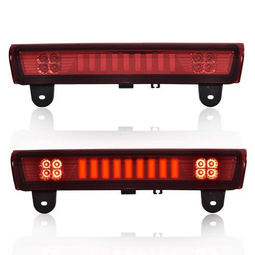 Solid Spare Fit For 00-06 Suburban Tahoe Yukon LED 3rd Brake Tail Light Cargo Lamp Red