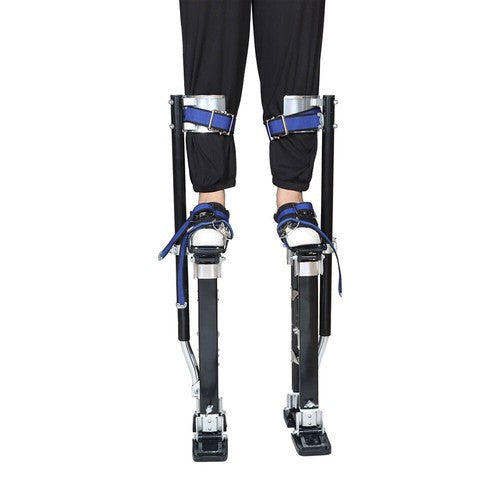 Solid Spare 24"- 40" Drywall Painting Aluminum Alloy Stilt For Painter Taping Tool Black