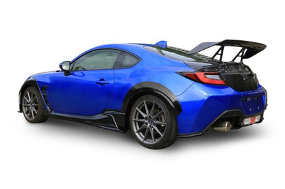 Fits 2022-2024 Toyota GR86 Subaru BRZ TRD Style Black Side Skirts (ABS)