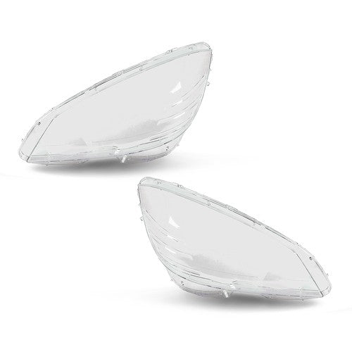 Solid Spare Pair Headlight Headlamp Lens Cover Fit For 2008-2011 Mercedes Benz C-Class W204