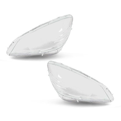 Solid Spare Pair Headlight Headlamp Lens Cover Fit For 2008-2011 Mercedes Benz C-Class W204